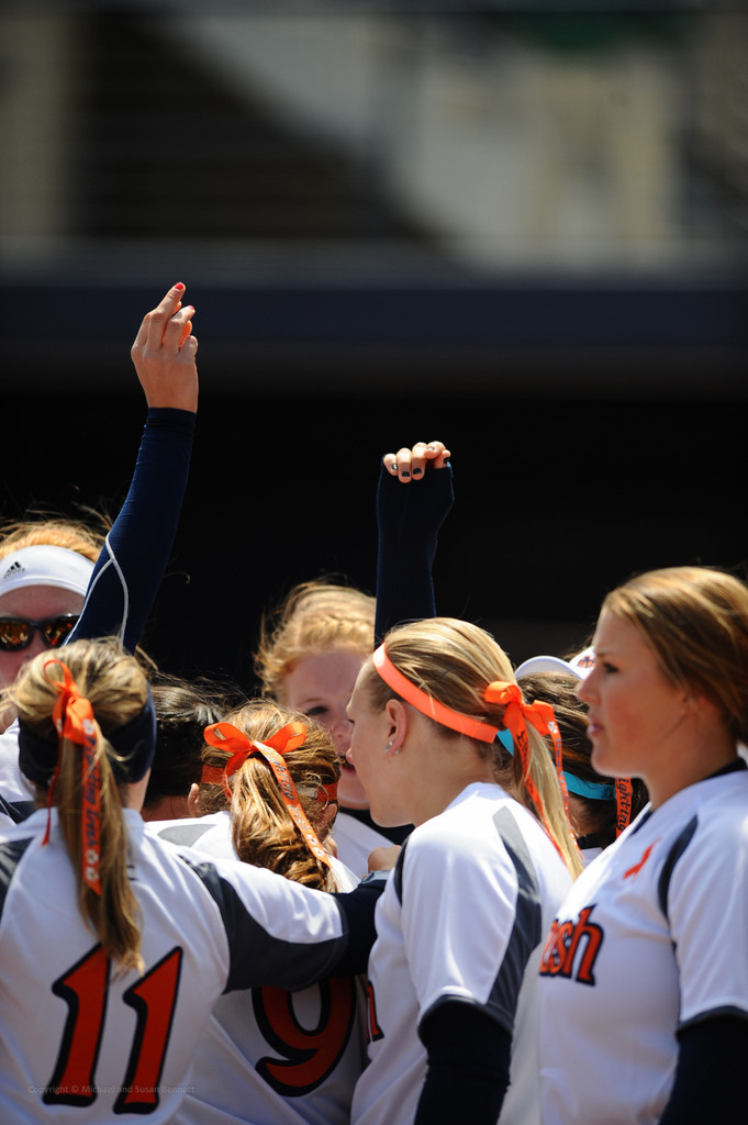 2014 Notre Dame Strikeout Cancer Doubleheader