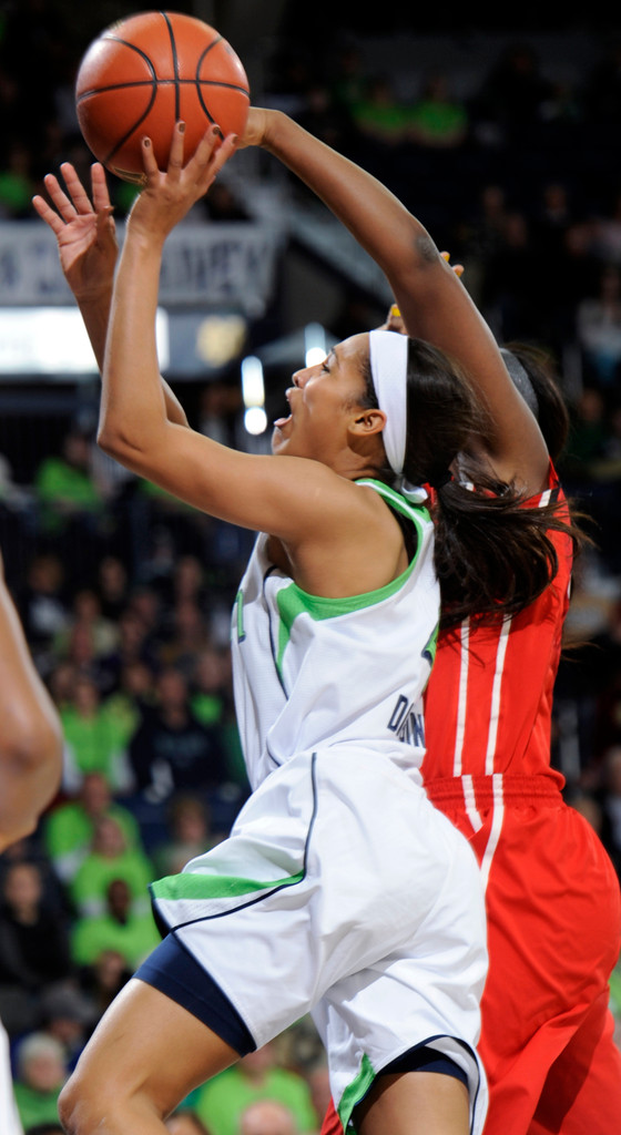 Diggins Leads No. 2 Irish To 71-46 Rout Of Rutgers (AP)