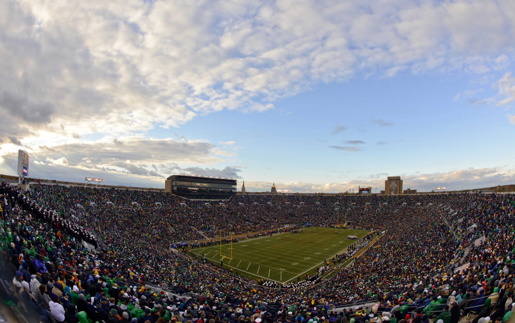 Notre Dame vs. Navy (USATSI)