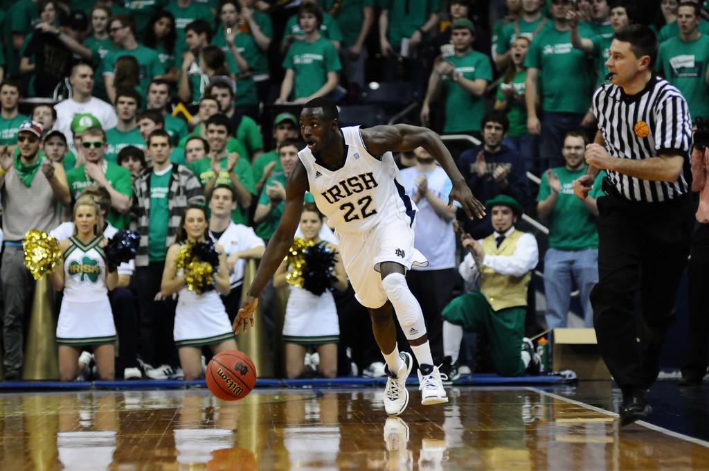 Notre Dame Men's Basketball vs West Virginia on February 22nd, 2011