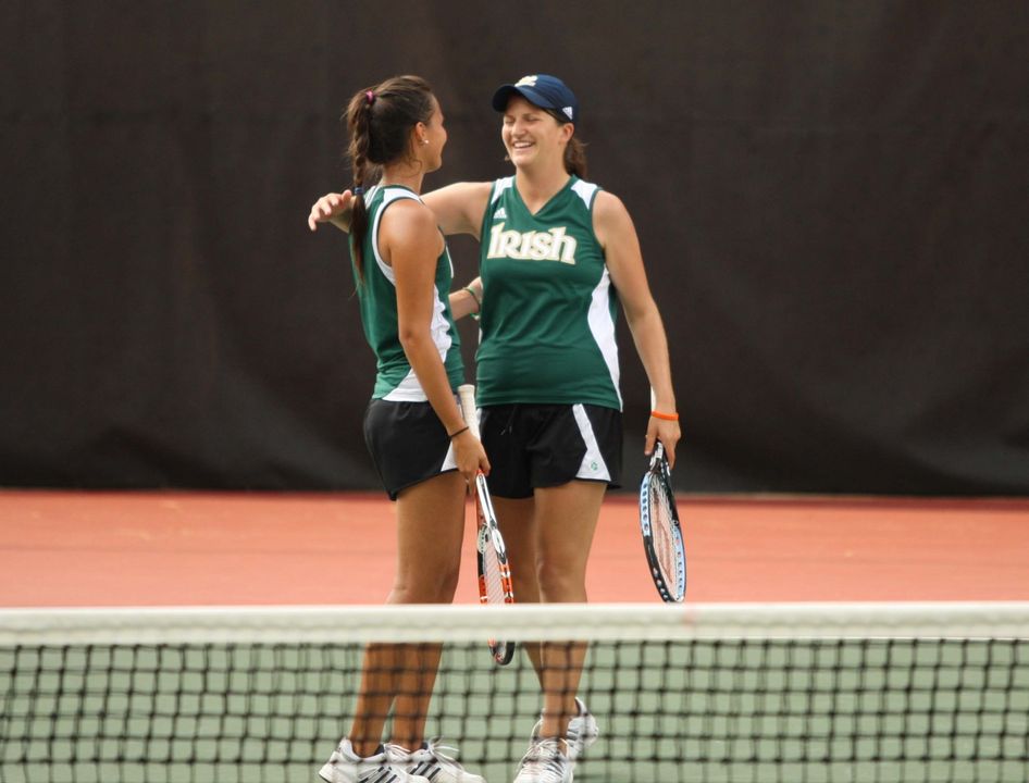 Kristy Frilling and Kali Krisik have been named to the 2009-10 ITA Collegiate All-Star team after finishing ranked second in doubles in the Campbell/ITA Rankings.