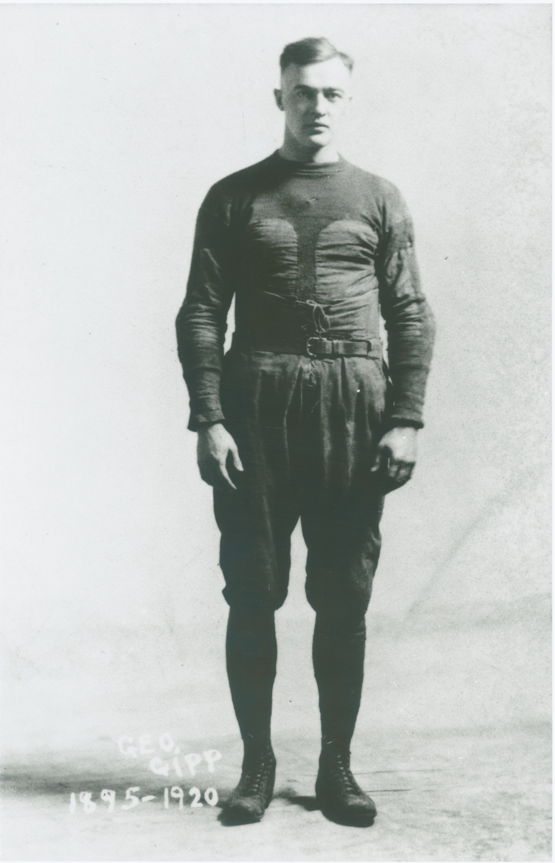 Always 1 For The Gipper A consensus All-American, George Gipp led the Irish to 19 consecutive wins from 1919-20.