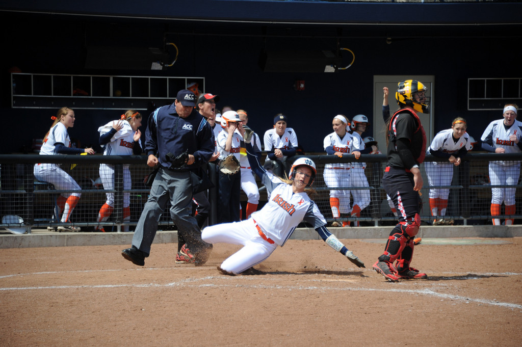 2014 Notre Dame Strikeout Cancer Doubleheader