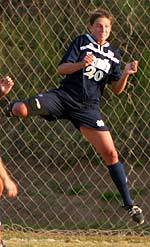 Kate Tulisiak picked a good time for the first point of her Irish career, assisting on the late goal at UConn while also playing a key role in another dominating weekend from the Notre Dame defense.