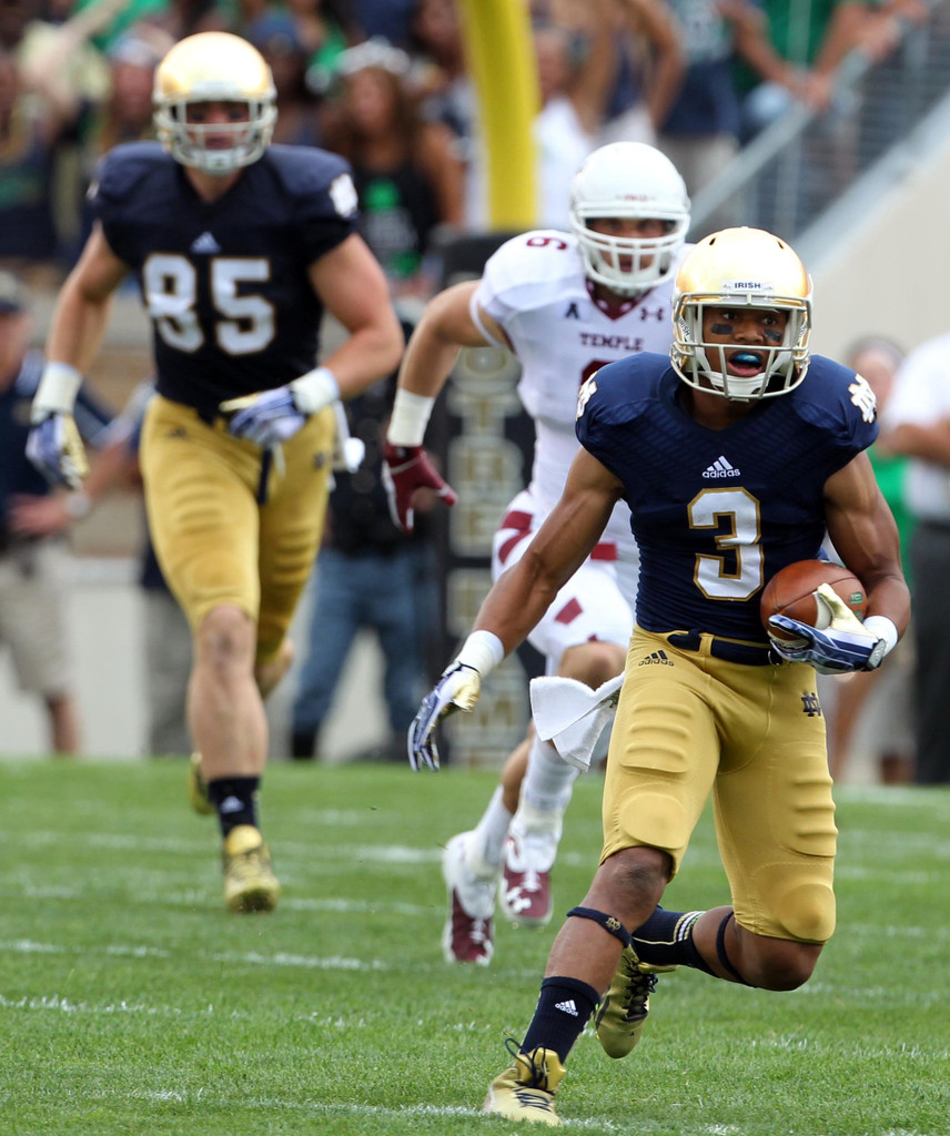 Notre Dame vs. Temple (USATSI)