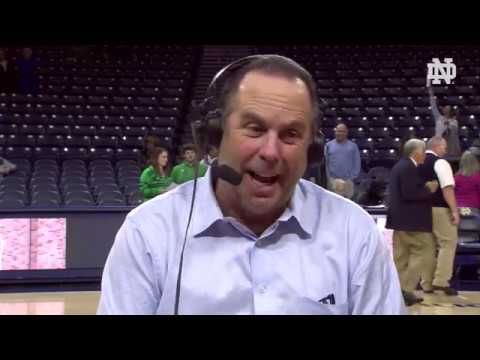 @NDMBB | Mike Brey Instant Reaction vs. Central State (2018)