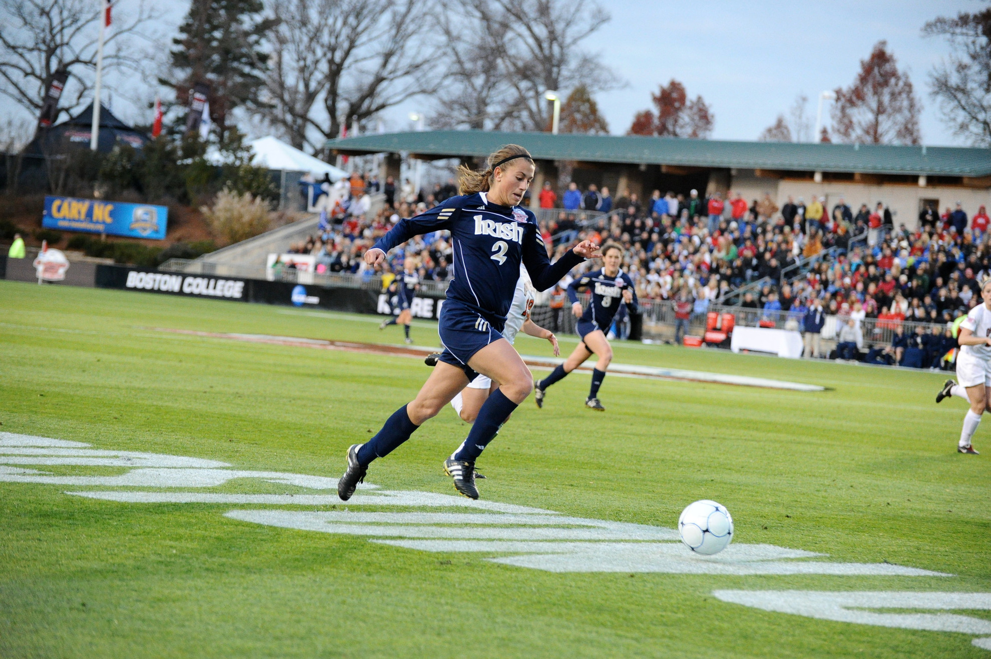 Man-Oh-Mandy! Laddish’s Late Strike Sends #7/10 Irish To National Title Match Freshman Mandy Laddish's second goal of the season came at the right time as she helped Notre Dame overcome Ohio State, 1-0, Friday at WakeMed Stadium.