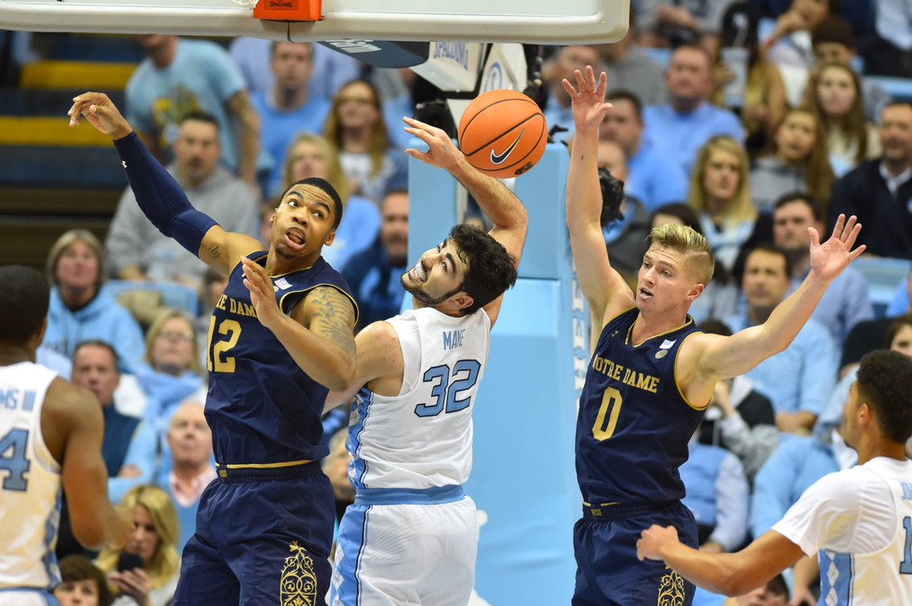 Notre Dame vs. North Carolina (USATSI)