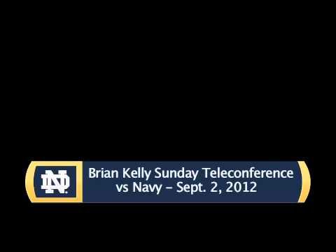 Brian Kelly Sunday Navy Teleconference - Audio Only