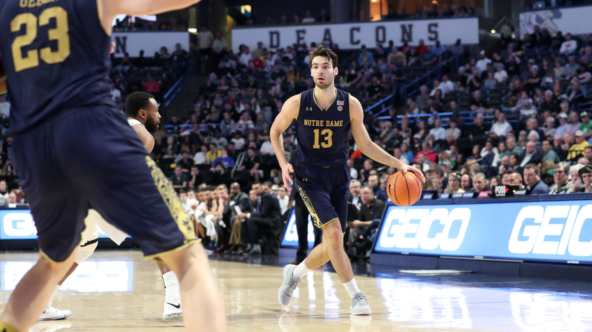 Djogo Goes Off For 21 Points In Win Over Boston College Nikola Djogo at Wake Forest