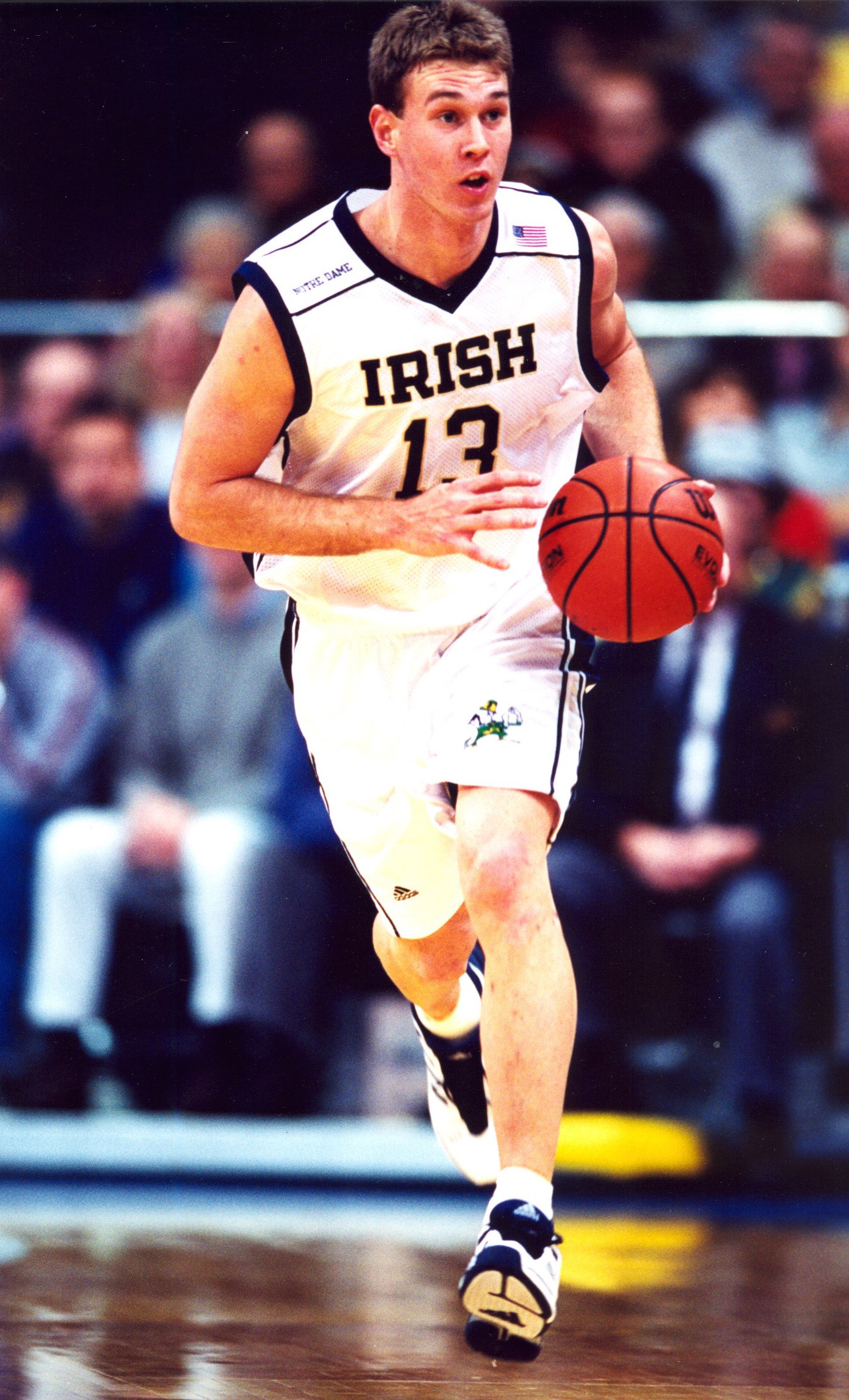 Matt Carroll (’03, Basketball) To Speak At Fall Letter Jacket Ceremony Matt Carroll earned the Monogram Club Team MVP award as a senior after leading the Irish with a 19.5 points-per-game average.
