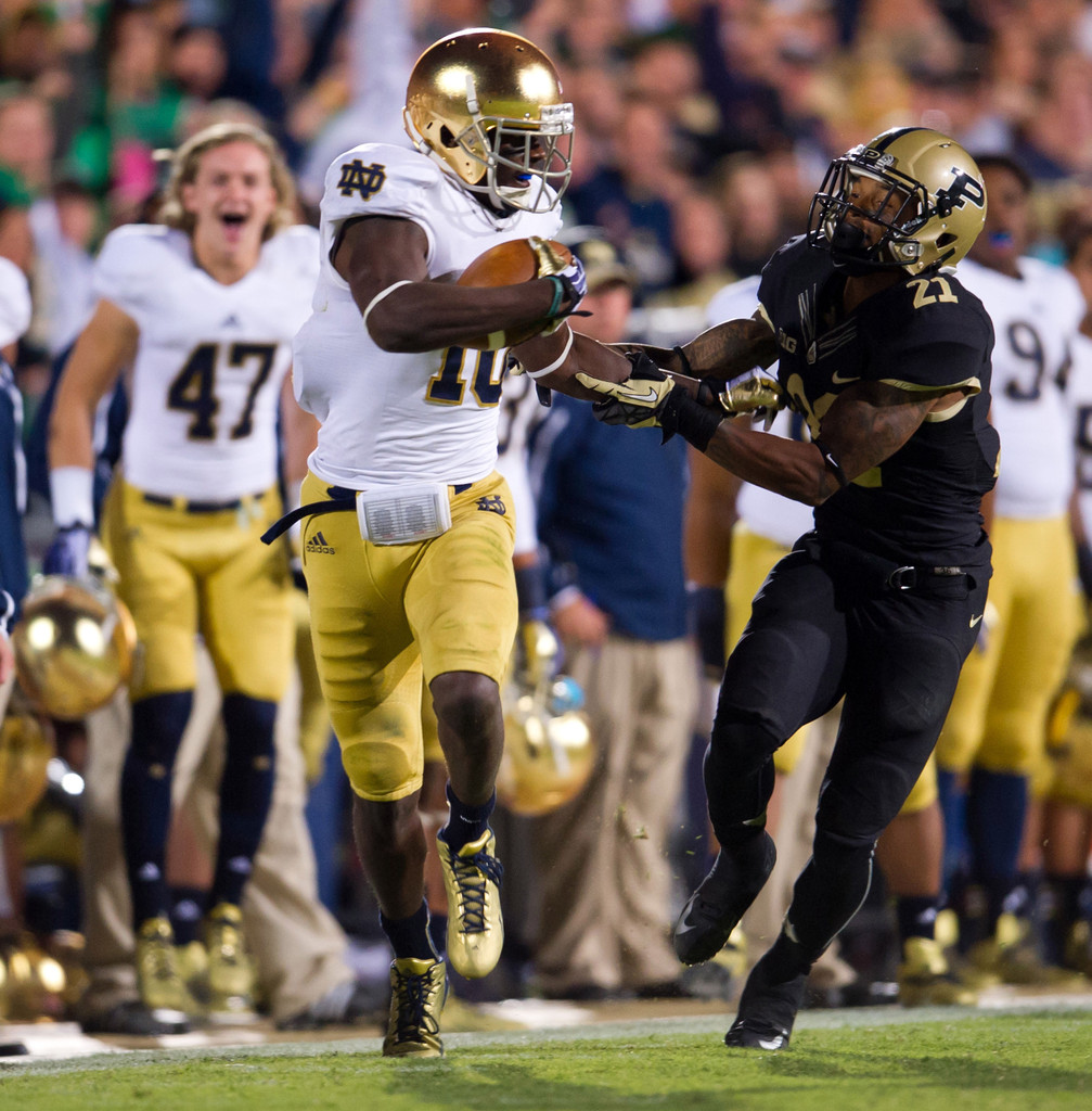 Notre Dame at Purdue (USATSI)