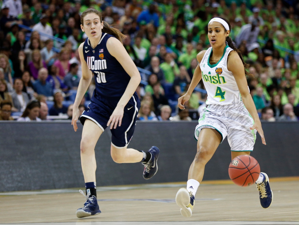 #2 Irish Fall to #3 UConn in Final Four (AP)