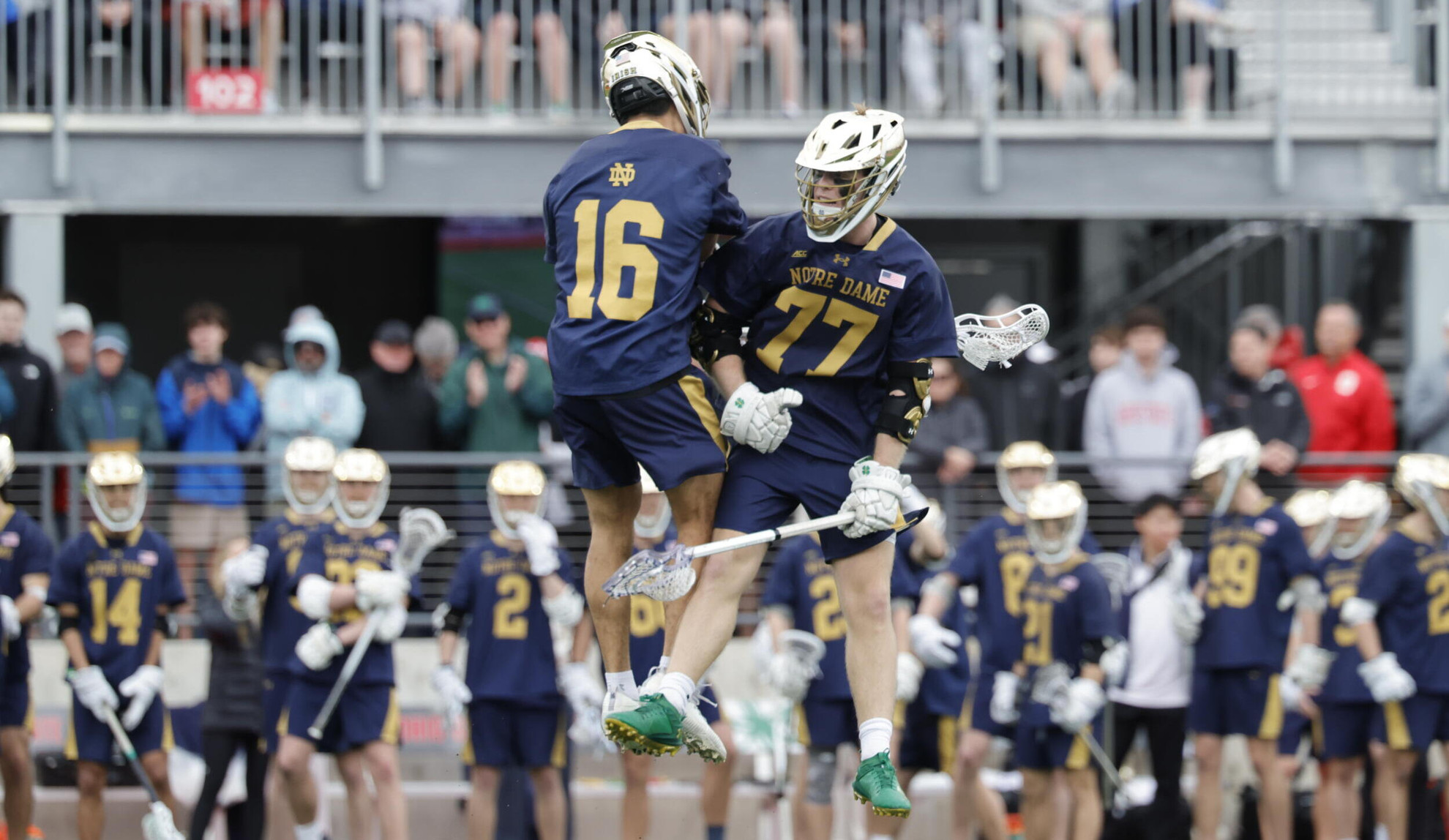 #1 Irish Hand #7 Buckeyes Their First Loss In 9-8 Win #1 Irish Hand #7 Buckeyes Their First Loss In 9-8 Win