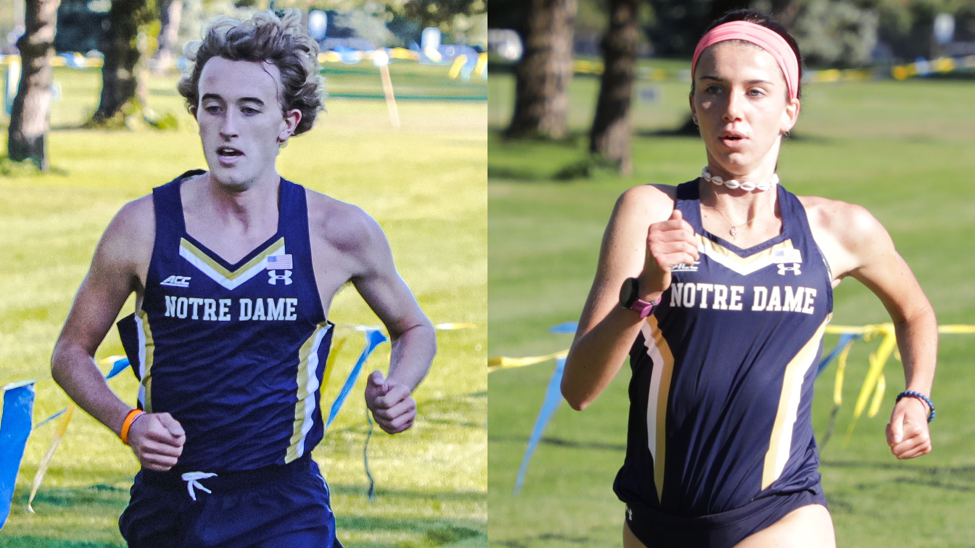 Irish Sweep Freshman Performer of the Week Honors Irish Sweep Freshman Performer of the Week Honors