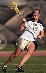 Crysti Foote scored four goals to help lead Notre Dame to a 13-6 win at Ohio State.  Her four goals give her 132 for her career, making her Notre Dame's all-time leading goal scorer.