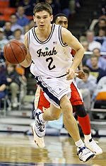 Irish Clash With Connecticut In Hartford Chris Quinn, a three-year starter, averaged a career-best 20.2 points per game in conference play.