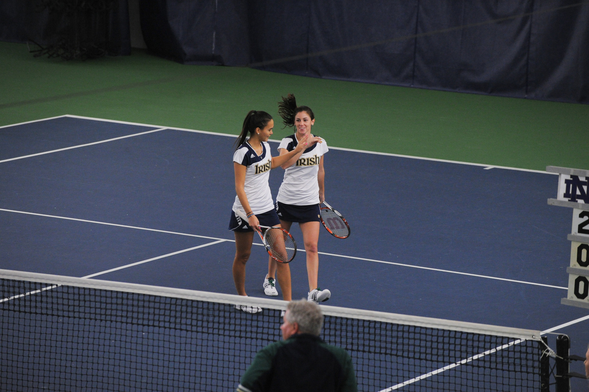 Frilling And Mathews Advance Into Round Of 16 At NCAA Doubles Championship For the second straight year, Kristy Frilling and Shannon Mathews have advanced into the NCAA Doubles Championship Round of 16.