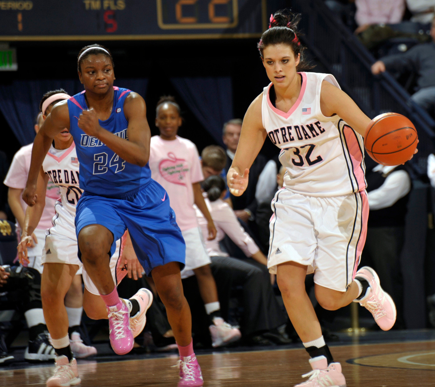 No. 4 Notre Dame Downs DePaul, 90-66 DePaul Notre Dame Basketball