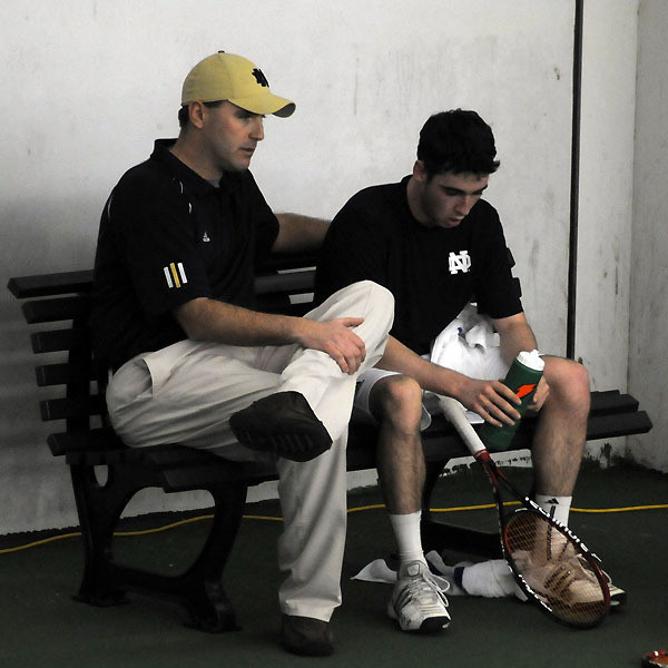 Men’s Tennis Program Now On Twitter Associate head coach Ryan Sachire has been a regular contributor to the recently created Notre Dame men's tennis twitter page.