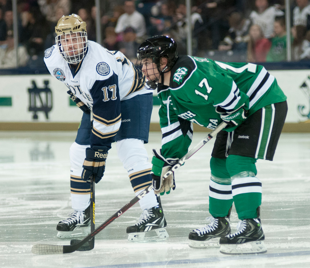 Notre Dame Men's Hockey vs North Dakota 11-23-2012