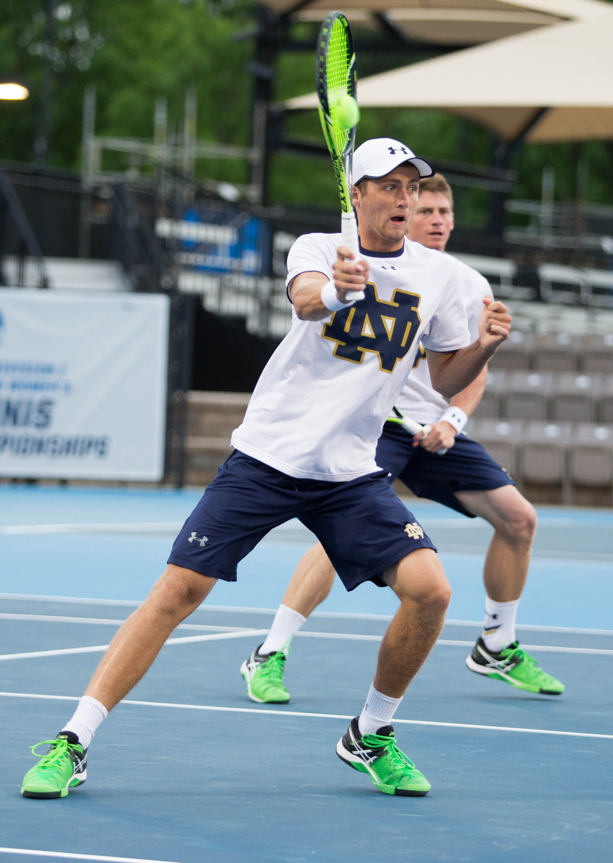 Irish Run Ends In NCAA Doubles Semifinal Irish Run Ends In NCAA Doubles Semifinal