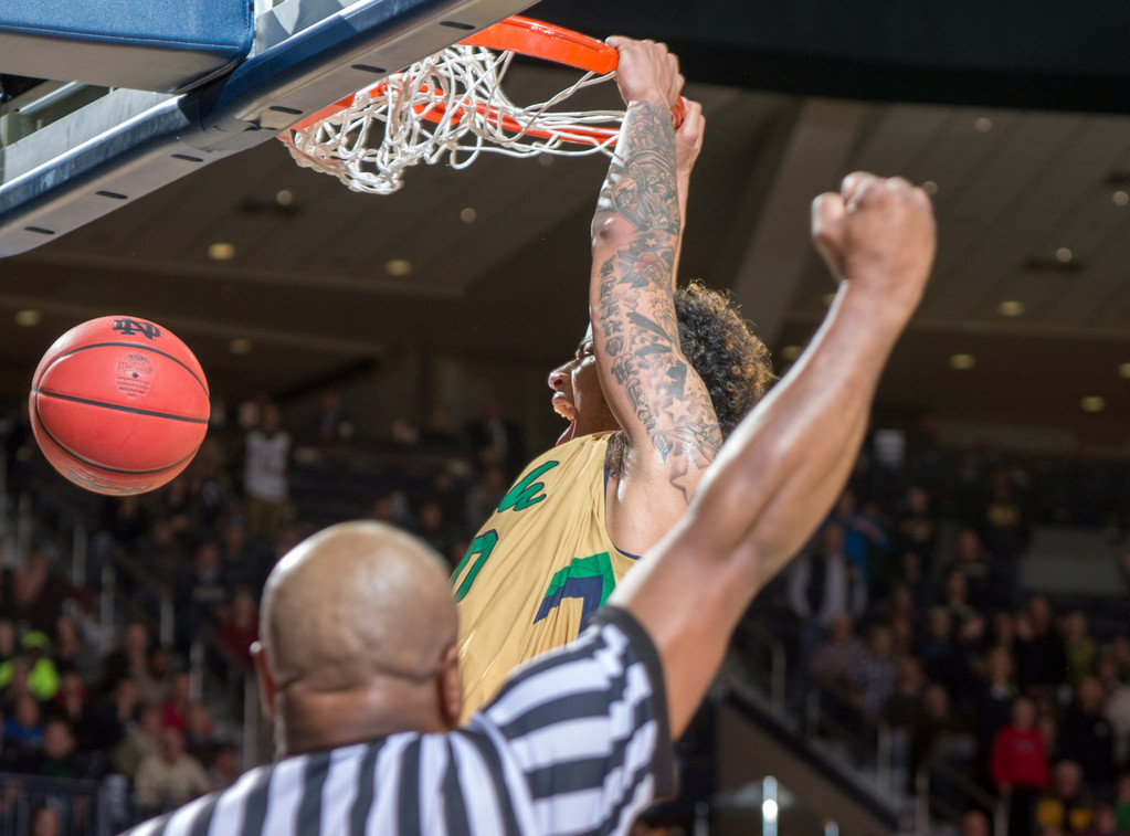 Notre Dame, 83 vs. Virginia Tech, 81