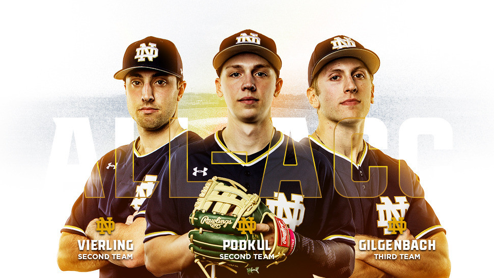 Irish Land Three on All-ACC Teams Irish Land Three on All-ACC Teams
