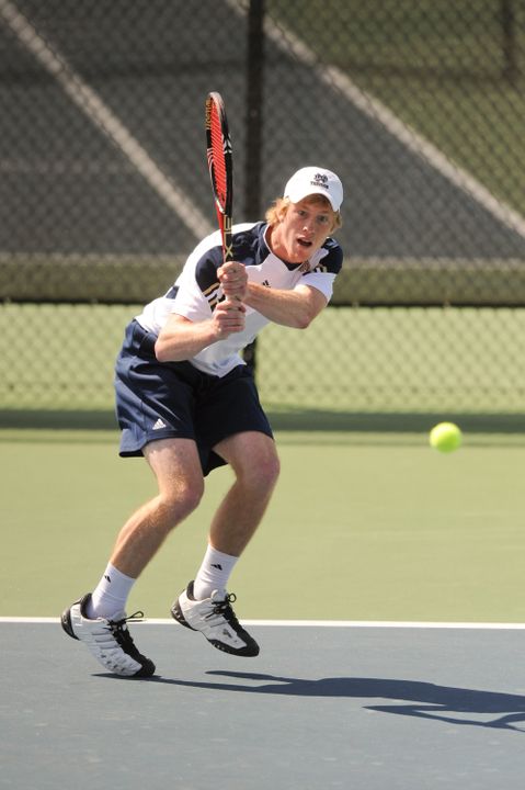 Senior Casey Watt is in the round of eight in both singles and doubles at the USTA/ITA Regional Championships.
