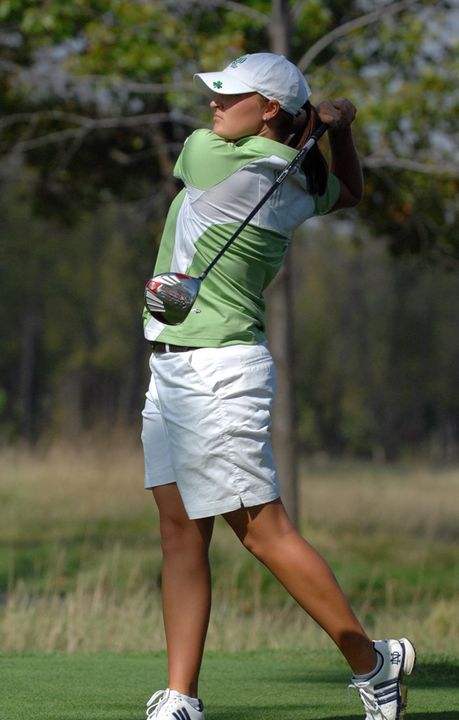 Lisa Maunu carded a plus-one 73 in her first round of the 2008-09 season.