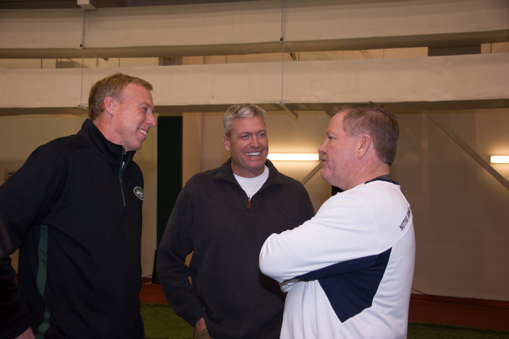 ND at the Pinstripe Bowl - Wednesday