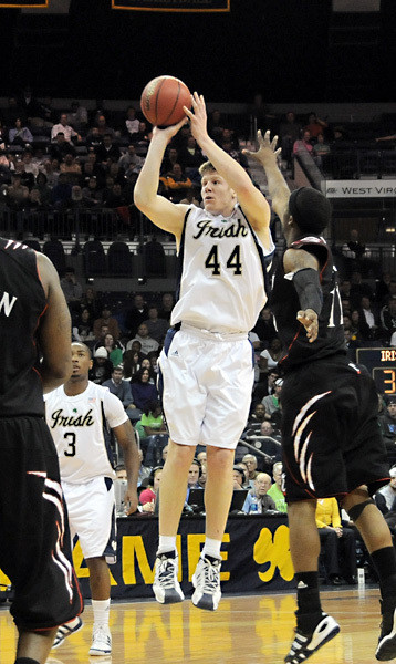 Irish Head To New Orleans For NCAA Tournament First Round Luke Harangody and the rest of Notre Dame's senior class will be making its third NCAA Tournament appearance.