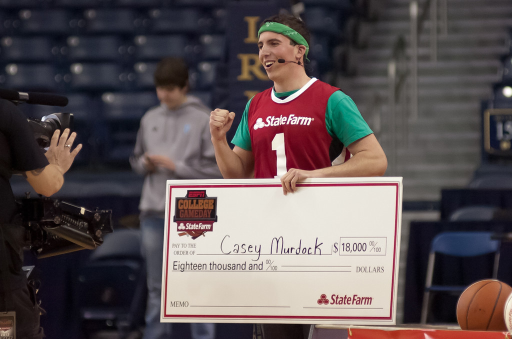 ESPN College GameDay visits Notre Dame Men's Basketball vs Louisville on 02-09-2013