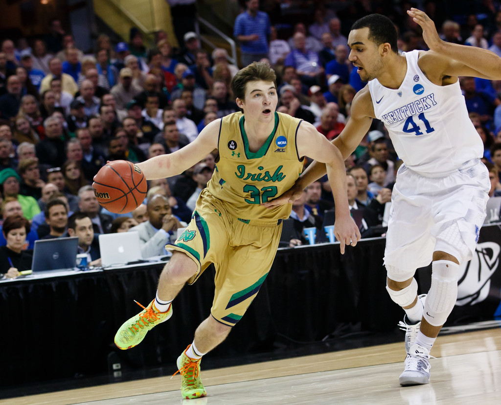 NCAA Men's Elite Eight: Notre Dame vs. Kentucky