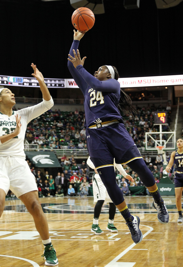 No. 2 Notre Dame 79, Michigan State 61 (USATSI)