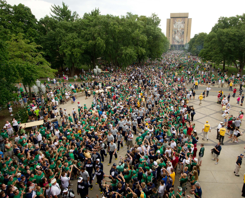 Notre Dame vs. Temple (USATSI)