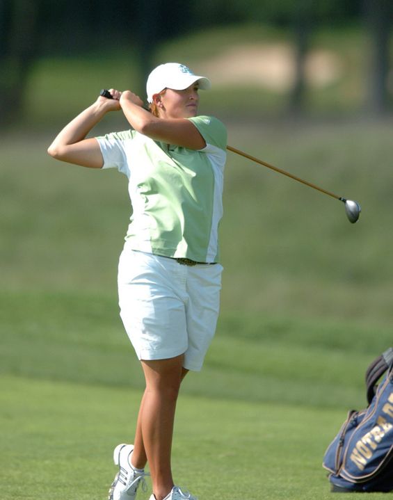 Lisa Maunu notched a team-high three birdies on the third day of play at the Bryan National Collegiate.