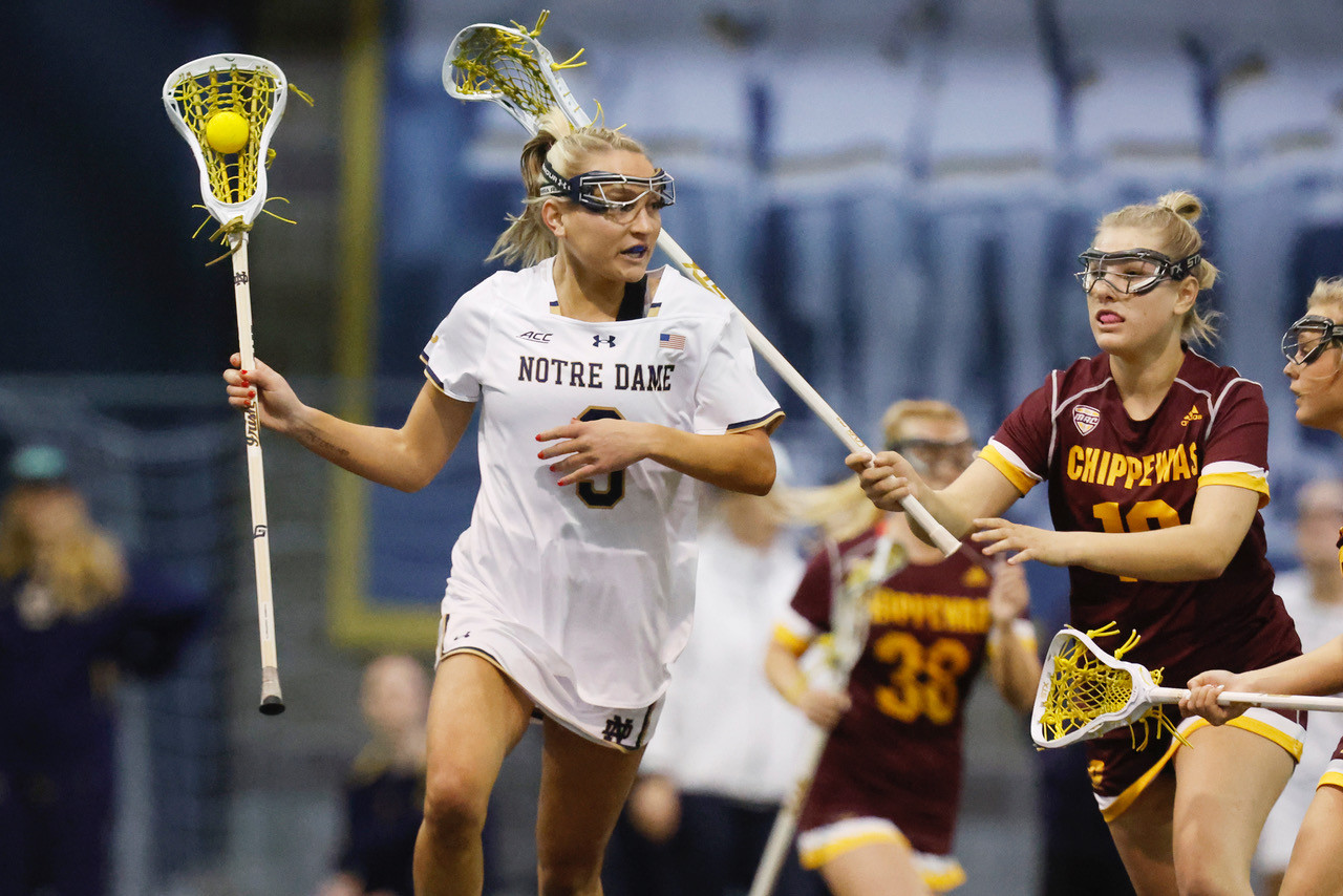 Irish Soar To 22-3 Win Over Central Michigan Irish Soar To 22-3 Win Over Central Michigan