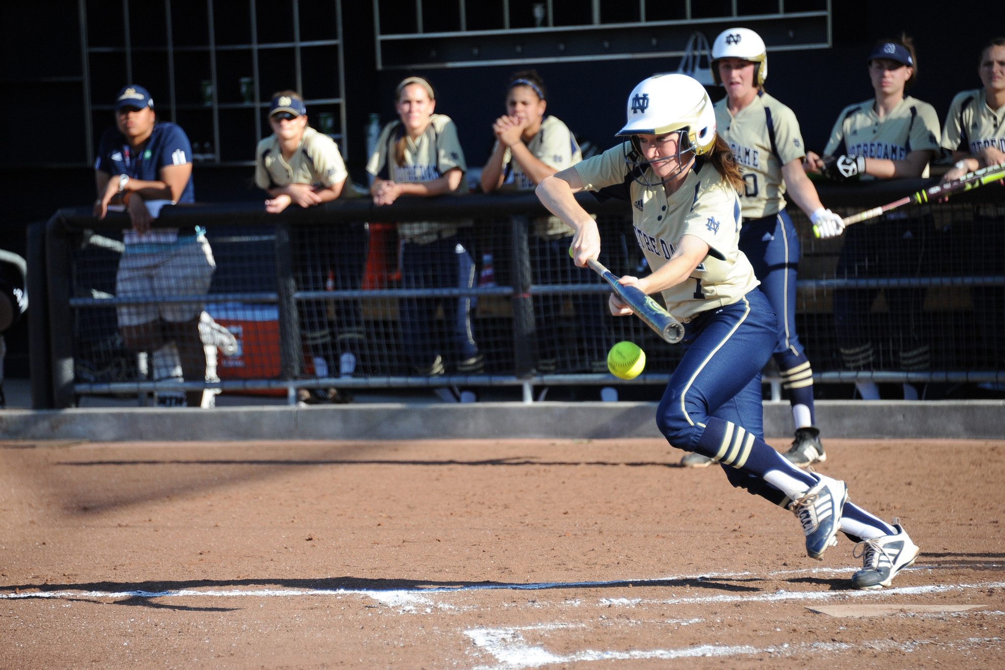 Irish Shut Out Michigan State 2-0 Kelsey Thornton led the Notre Dame offense with two hits Tuesday at Michigan State