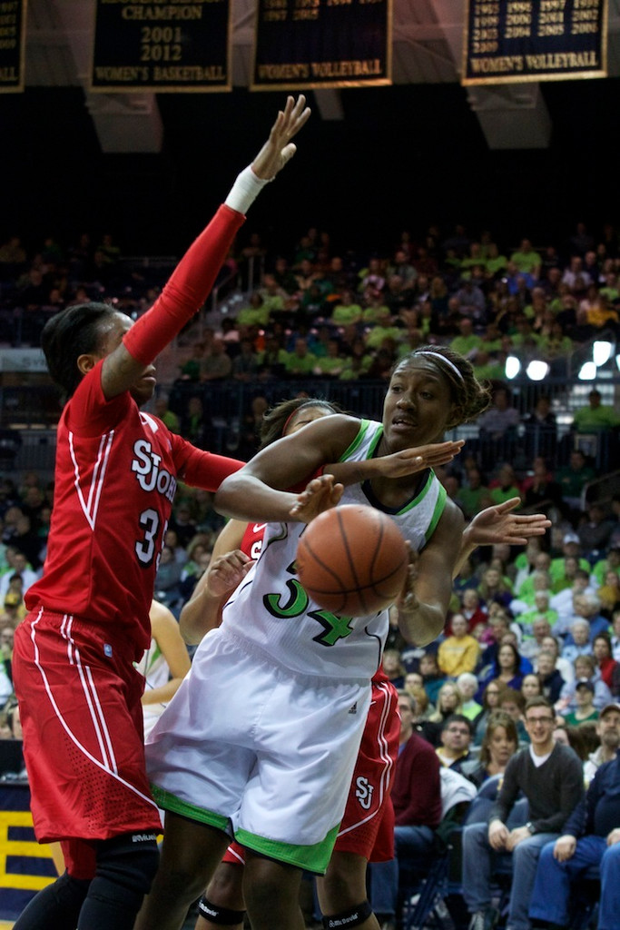 Women's Basketball vs St. Johns 1/20/13