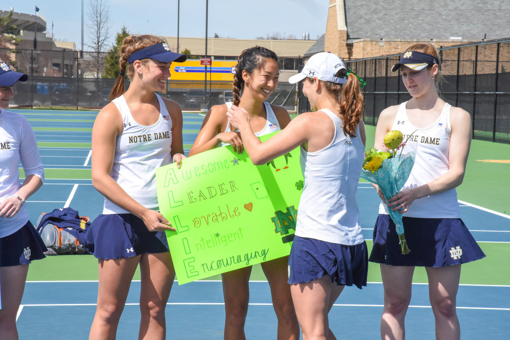 Women's Tennis Senior Day vs. Miami