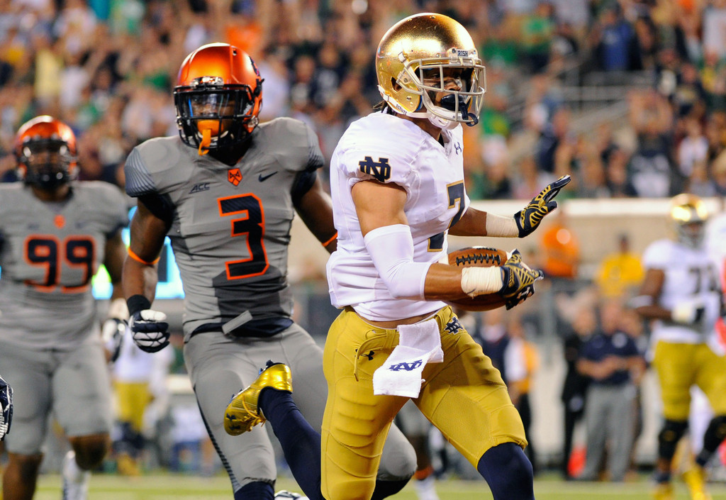 No. 8 Notre Dame vs. Syracuse (USA Today)