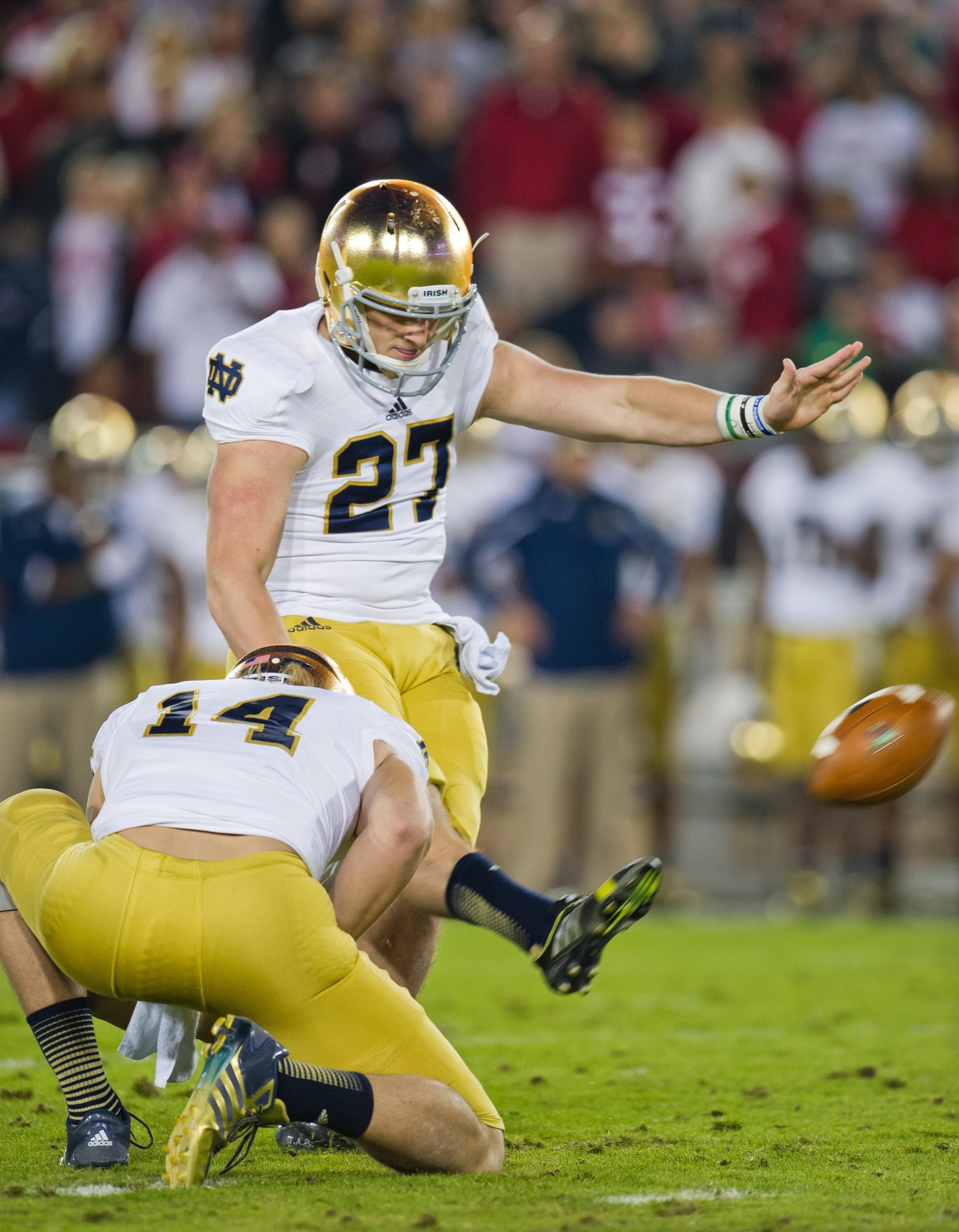 Overcoming the Odds Notre Dame senior kicker Kyle Brindza