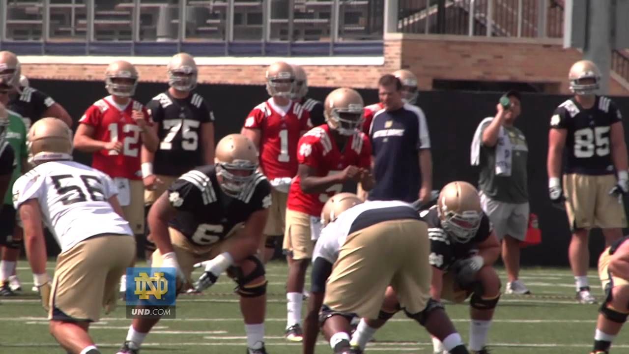 Notre Dame Football Practice Update - Aug. 4, 2012