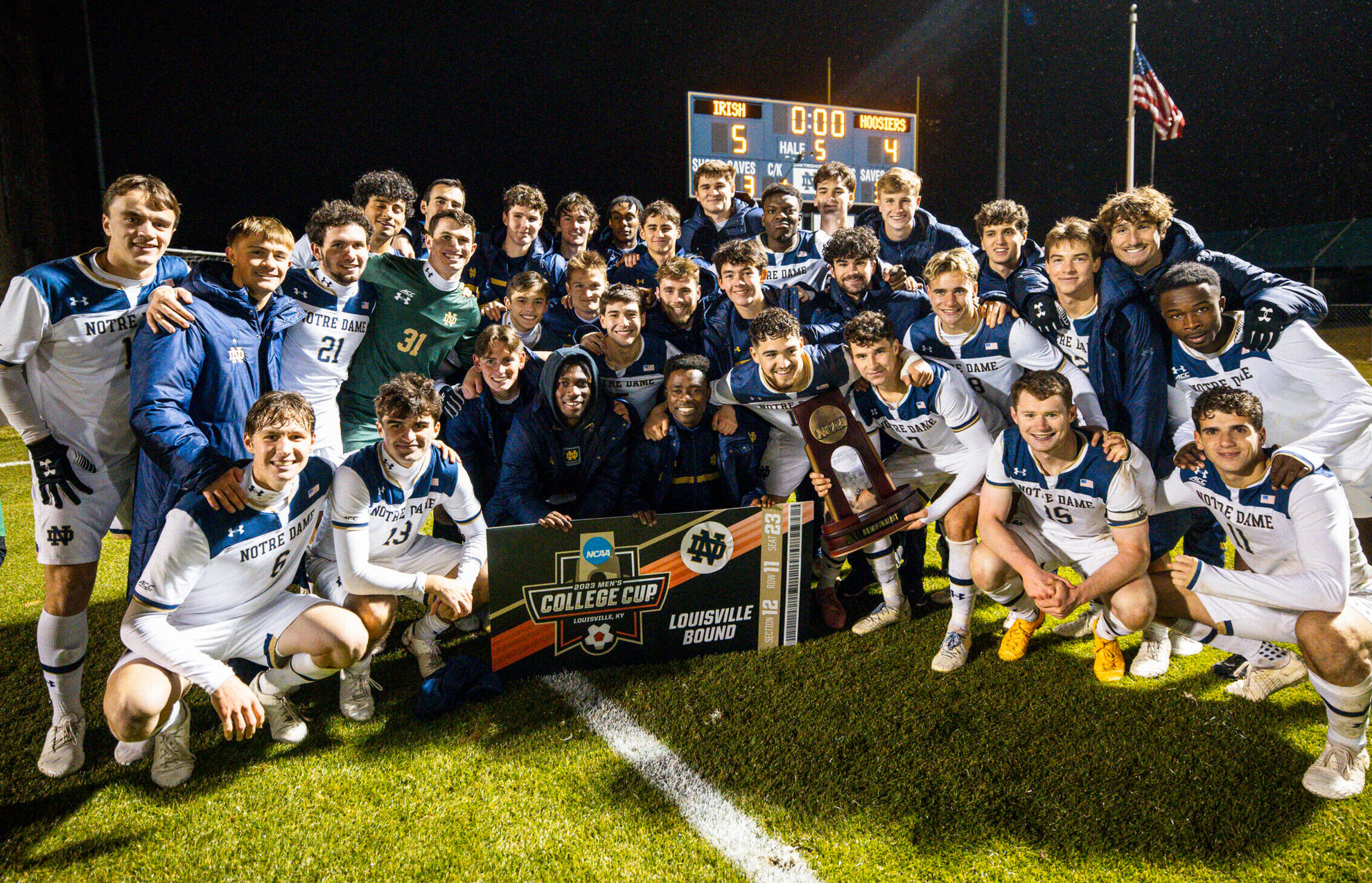 Irish Advance to College Cup with Penalty Kick Shootout Win over Indiana Irish Advance to College Cup with Penalty Kick Shootout Win over Indiana
