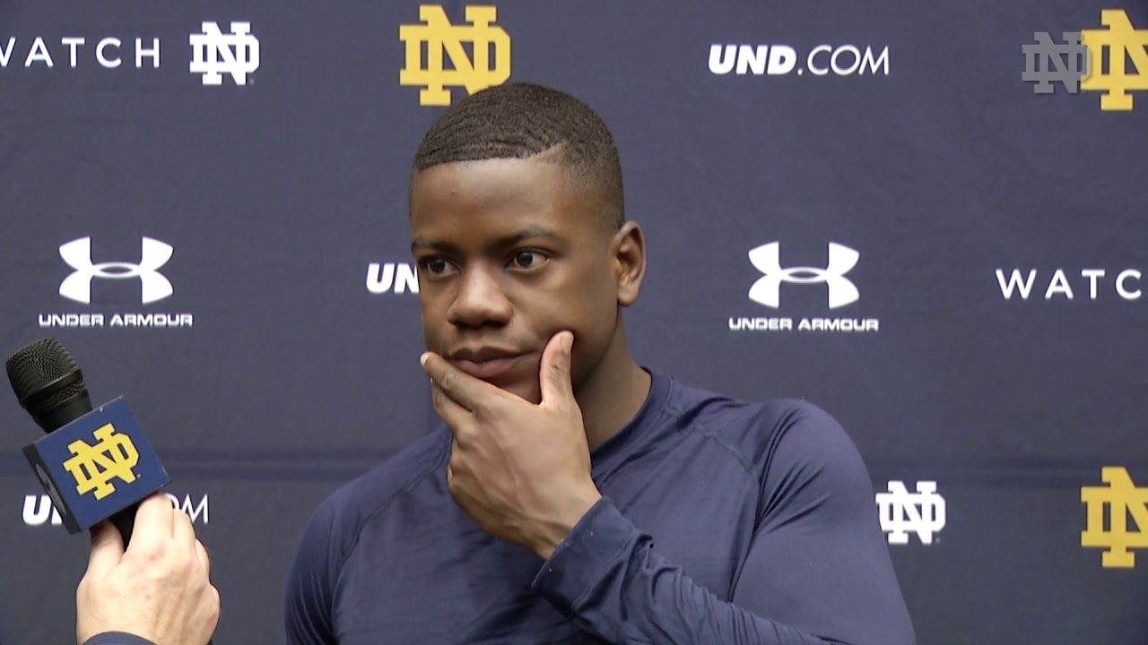 @NDFootball | Jafar Armstrong  Spring Practice Interview (2019)  INTV