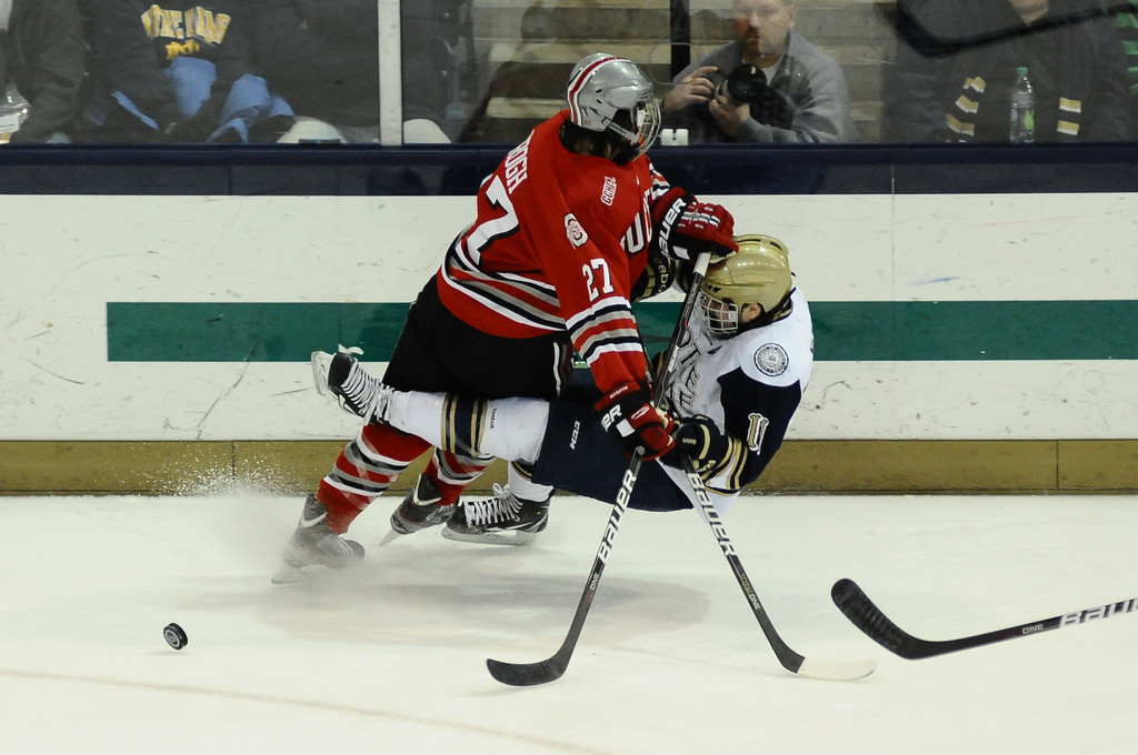 Notre Dame Hockey vs Ohio State on March 3, 2012