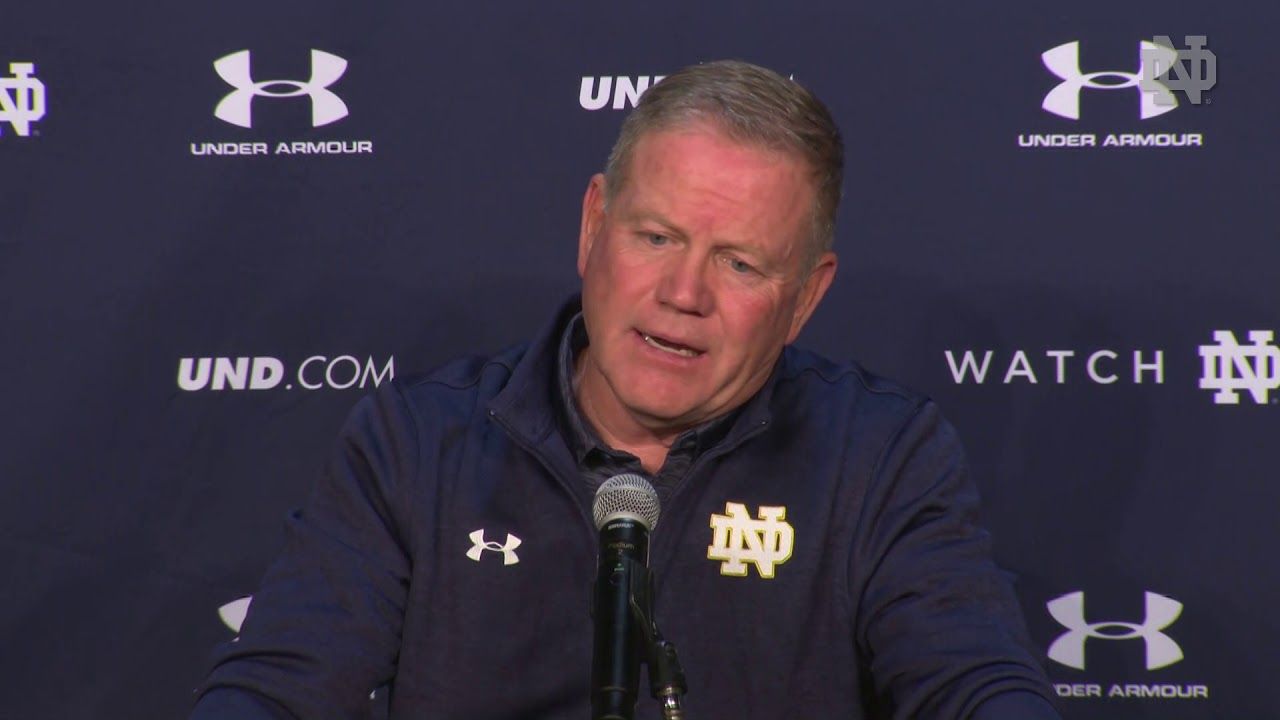 @NDFootball Brian Kelly Post-Game Press Conference - Stanford (2017)