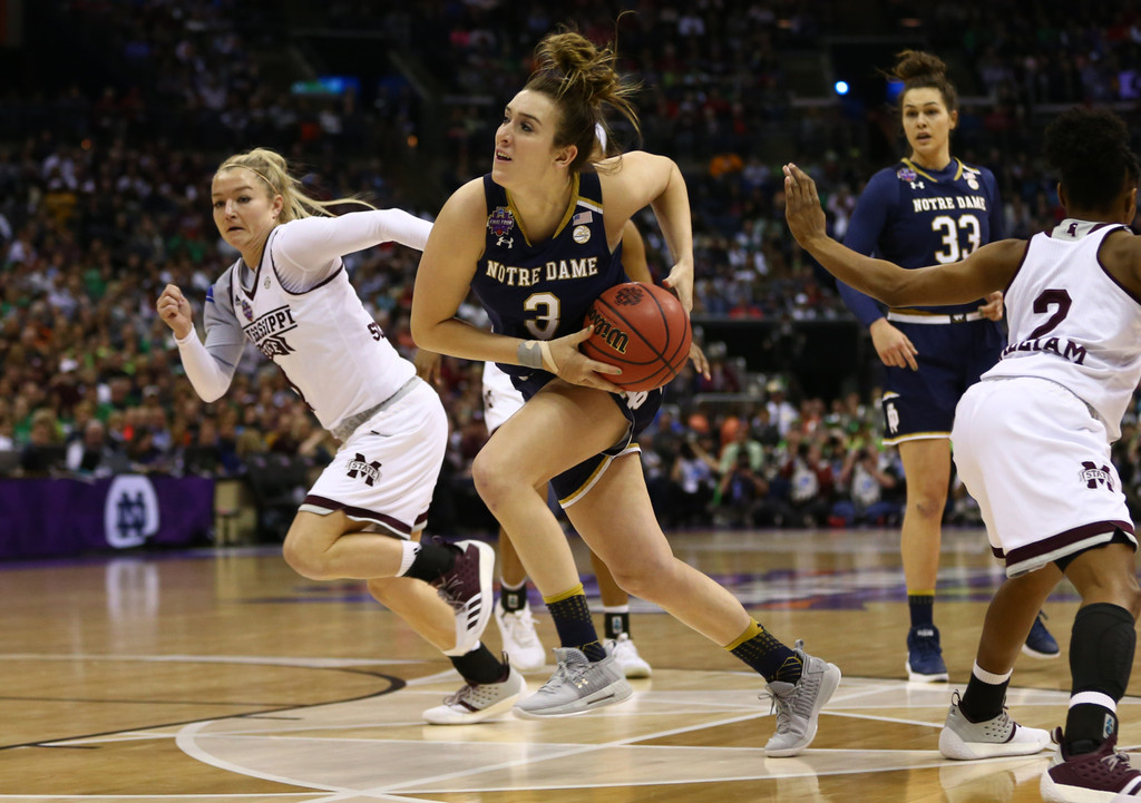 NCAA National Championship: ND WBB 61, Mississippi State 58 (USATSI)