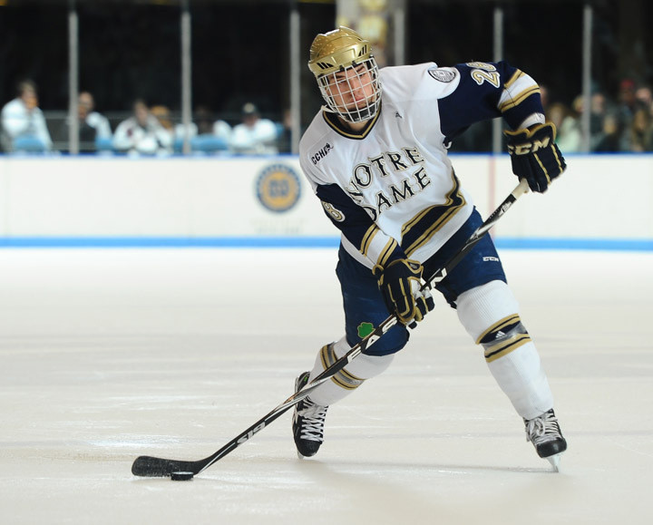 Irish Hockey Update – Stephen Johns and T.J. Tynan Remain At U.S. National Junior Evaluation Camp To Participate In International Action Notre Dame defenseman Stephen Johns will patrol Team USA's blue line when they face Sweden in an exhibition game on Aug. 10 as he looks to take a spot on the 2012 U.S. National Junior Team in Lake Placid, N.Y.